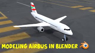 3D Modeling Airbus in Blender