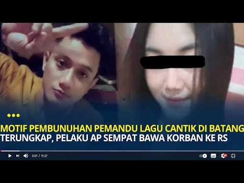 Motif Pembunuhan Pemandu Lagu Cantik di Batang Terungkap, Pelaku AP Sempat Bawa Korban ke RS