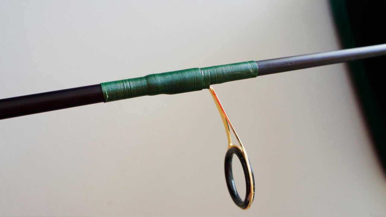 Wrapping Rod Guides Using Braided Line 