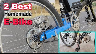 2 Best homemade high speed E-Bike