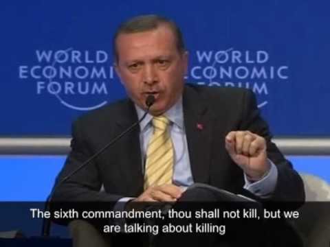 tayyib erdogan davos - with subtitles from guardian