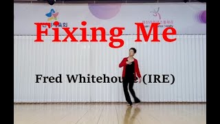 Fixing Me Linedance demo Intermediate @ARDONG linedance