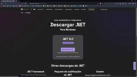 Instalación de .NET 8 y c#12
