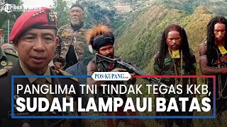 Panglima TNI Tegaskan KKB Papua Melampaui Batas: Kita Akan Tindak Tegas