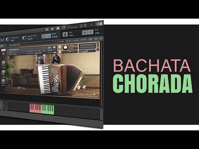 Acordeon Bachata Chorada Kontakt | ED Tutoriais