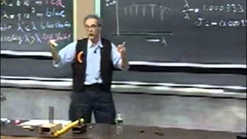 Lec 23: Doppler Effect, Binary Stars, Neutron Stars, Black Holes | 8.01 Classical Mechanics (Lewin)