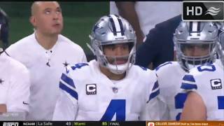 Dak Prescott to Amari Cooper 90 yard Pass TD Thursday Cowboys def Redskins 31 23