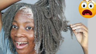 I TRIED A CLAY MASK FOR THE FIRST TIME ON MY 4C NATURAL HAIR AND THIS HAPPENED ...