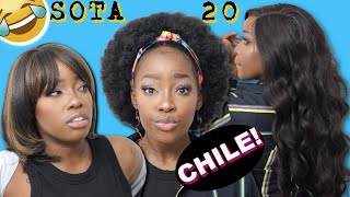 PT. 20!!! SLAY OR THROW AWAY TRYING OUT SUPER AFFORDABLE WIGS!!? | MARY K. BELLA