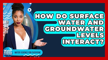 How Do Surface Water And Groundwater Levels Interact? - Water Science For Everyone