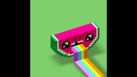 Voxly color by number 3d