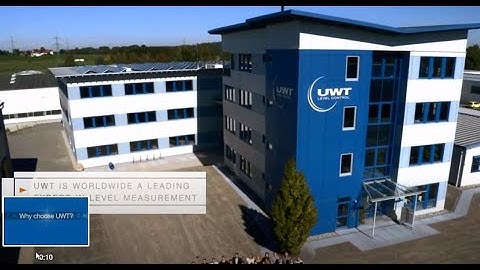 Why choose UWT? The video shows why choosing UWT for level measurement sensors is always good choice