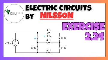 2.24 Solution: Currents, Voltages & Power | Step-by-Step Circuit Analysis by Nisson Riedel