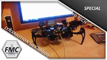 FMC - Lynxmotion Phoenix Hexapod video 2