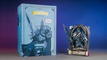 HEX Collectibles Out of the Box: Hearthstone the Lich King Art Statue