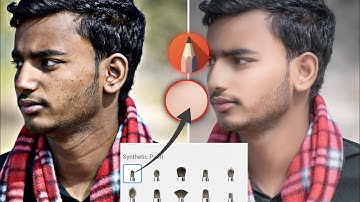 Skin Smoothing Editing tutorial in autodesk sketchbook |