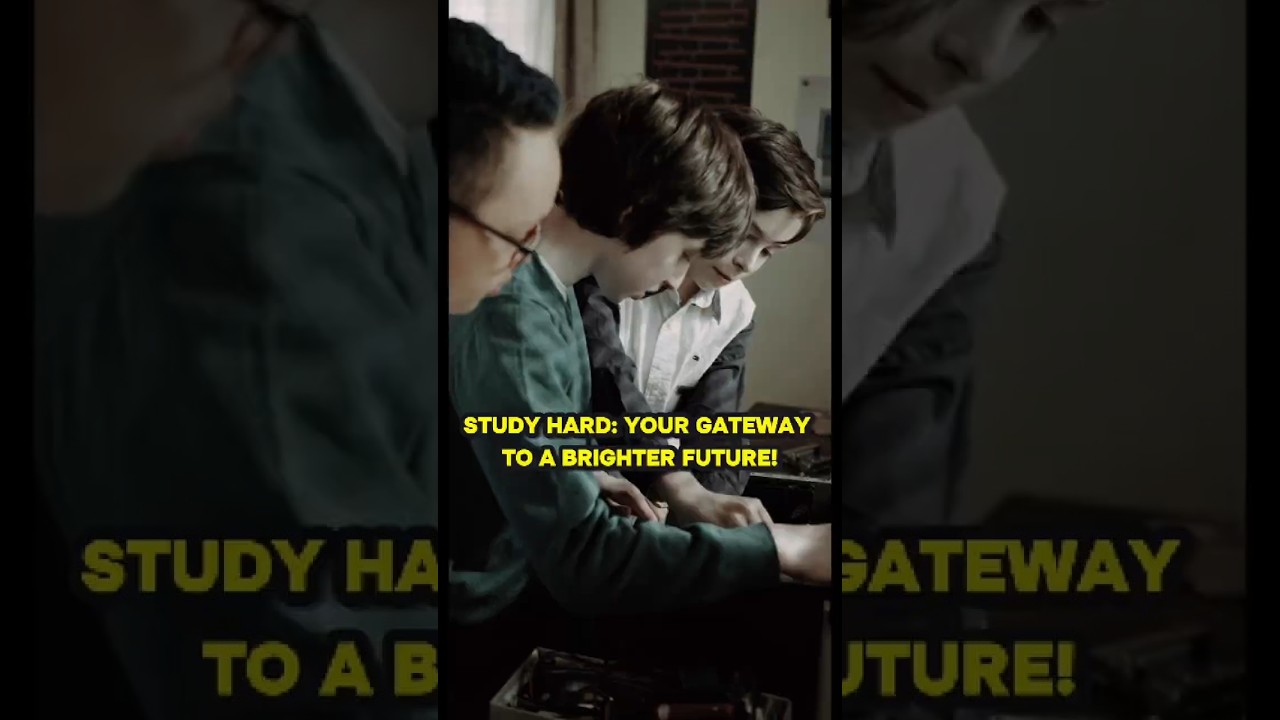 Study Hard: Your Gateway to a Brighter Future! | 