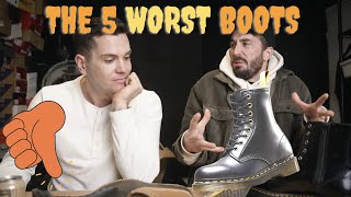 The 5 WORST Boots You Can Buy (ft @RoseAnvil )