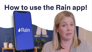 FIRST TIME USING THE RAIN APP? (App Walkthrough) screenshot 2
