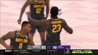 #2 Baylor Bears vs TCU Horned Frogs | 2021 College Basketball Highlights