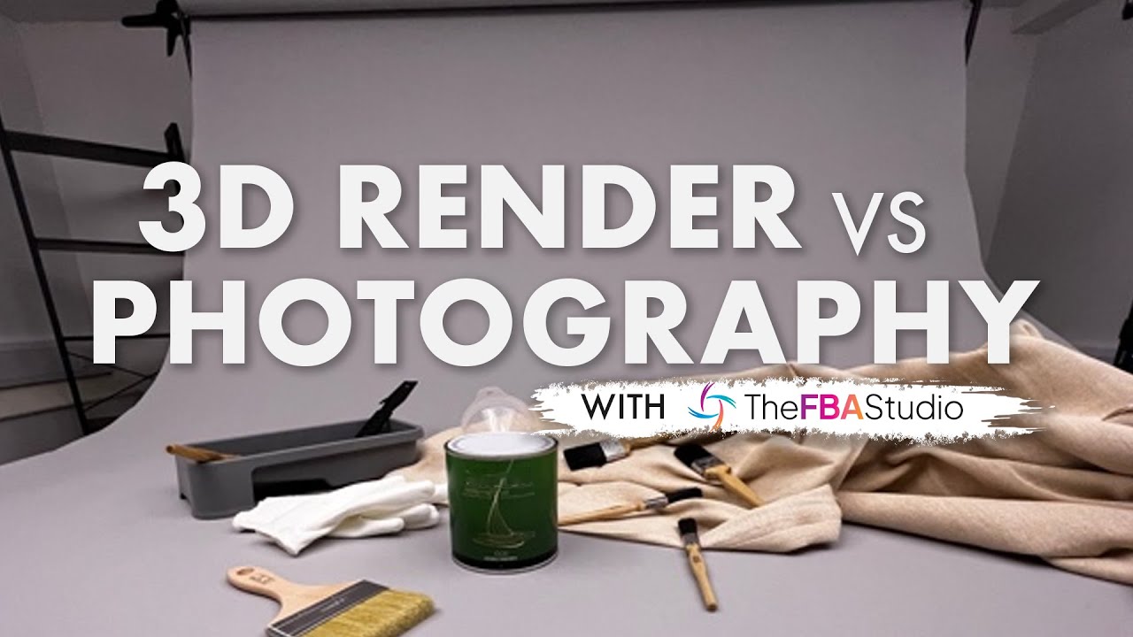 3D Renders vs Product Photography w/ The FBA Studio