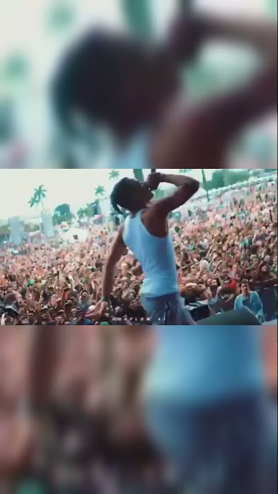 XXXTENTACION SINGS TAKE A STEP BACK ON STAGE LIVE