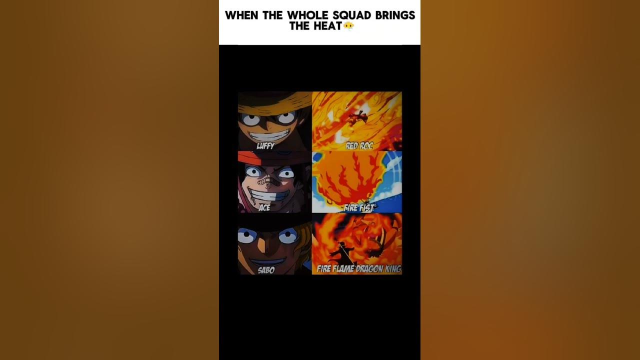 When Luffy, Ace & Sabo Bring Straight 🔥 to the Fight