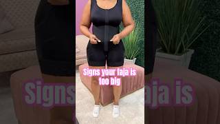 Signs you’re wearing the wrong size faja/shapewear.