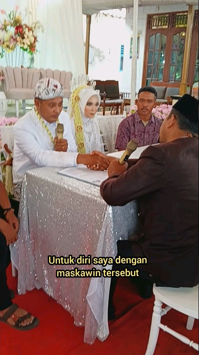 MOMEN PENGANTIN SALAH UCAP SAAT IJAB KABUL #shorts