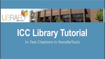 In Text Citations in NoodleTools