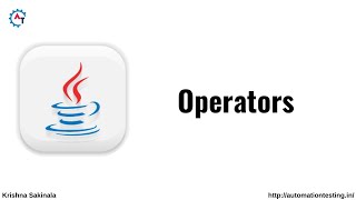 Detailed Operators in Java | Java Tutorial For Beginners | Java Operators | Basic Operators in Java Information