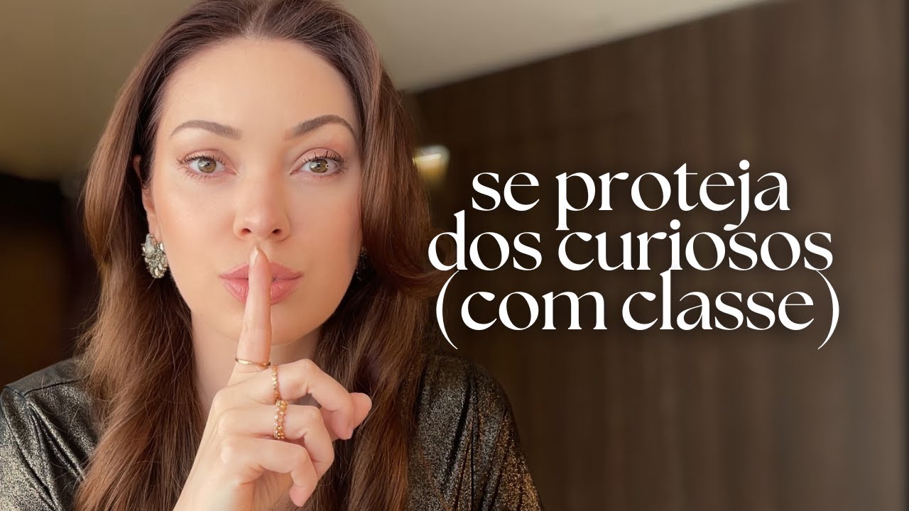 Como manter segredo e AFASTAR os curiosos (sem parecer grosseiro)