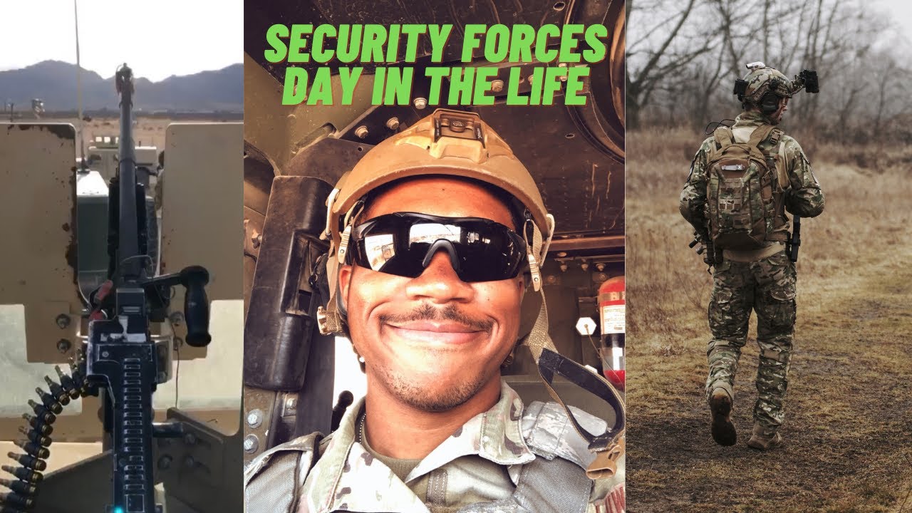 US Air Force Security Forces Day In The Life - YouTube