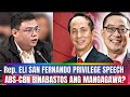 ABS CBN BINANATAN NI ELI SAN FERNANDO 
