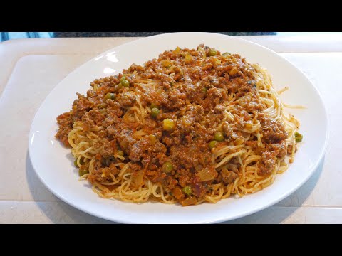 Video: Spaghetti Na Mchuzi Wa Nyama