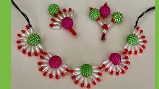 Thakorji malaji/lalan shringar/Gadi mala/Chandrika/ઠાકોરજીના સિંગાર/Laddu gopal mala/beaded necklace