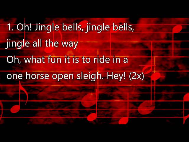 Jingle Bells 1 Hour Christmas Song with Lyrics 🎅 