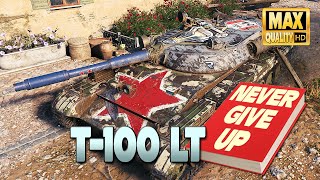 T-100 LT: The "never give up" story - World of Tanks
