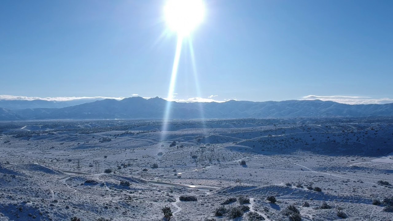 Jan 2021 Snow Pictures Hesperia, CA YouTube