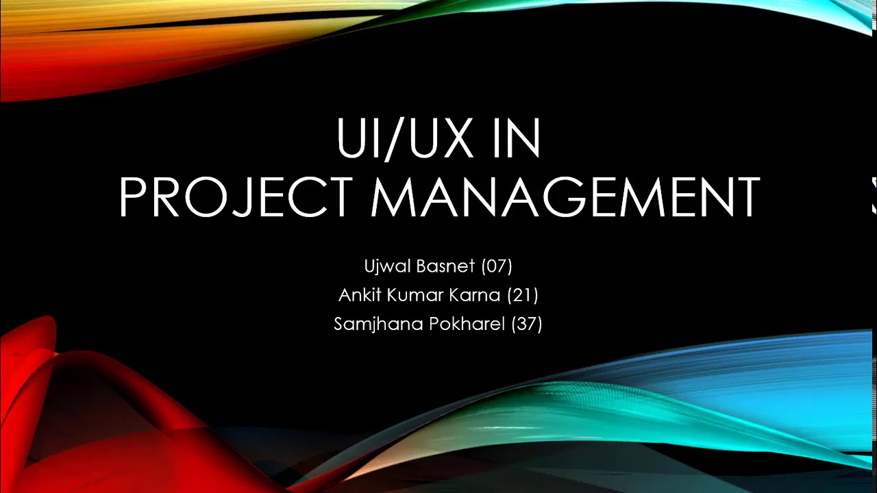 UI/UX in Project Management - YouTube