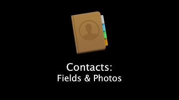 How to edit contact information and photos in the Mac Contacts App!