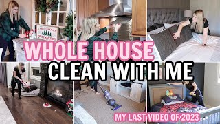WHOLE HOUSE CLEAN WITH ME | MESSY HOUSE CLEANING MOTIVATION | HOUSE RESET | ALEAH MARTINS