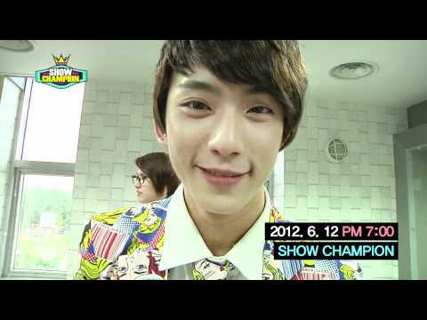 120612 쇼챔피언 예고 B1A4 영상통화ver.