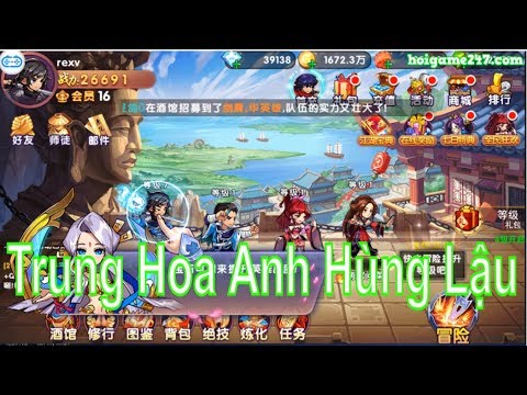 Game Private - Trung Hoa Anh Hùng Lậu Free Vip 16 + 38888 Kim Cương 