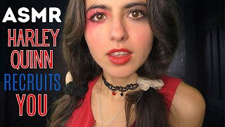 ASMR || harley quinn recruits you