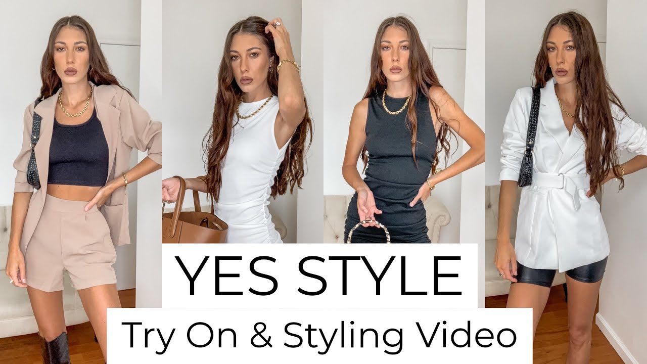 YESSTYLE HAUL- Try On & Styling Video Transitioning into Fall ...