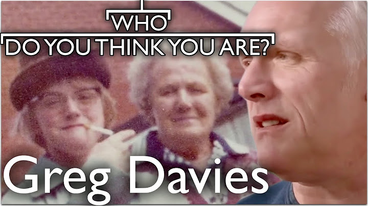 Can Greg Davies Uncover Family Secret? | Who Do You Think You Are