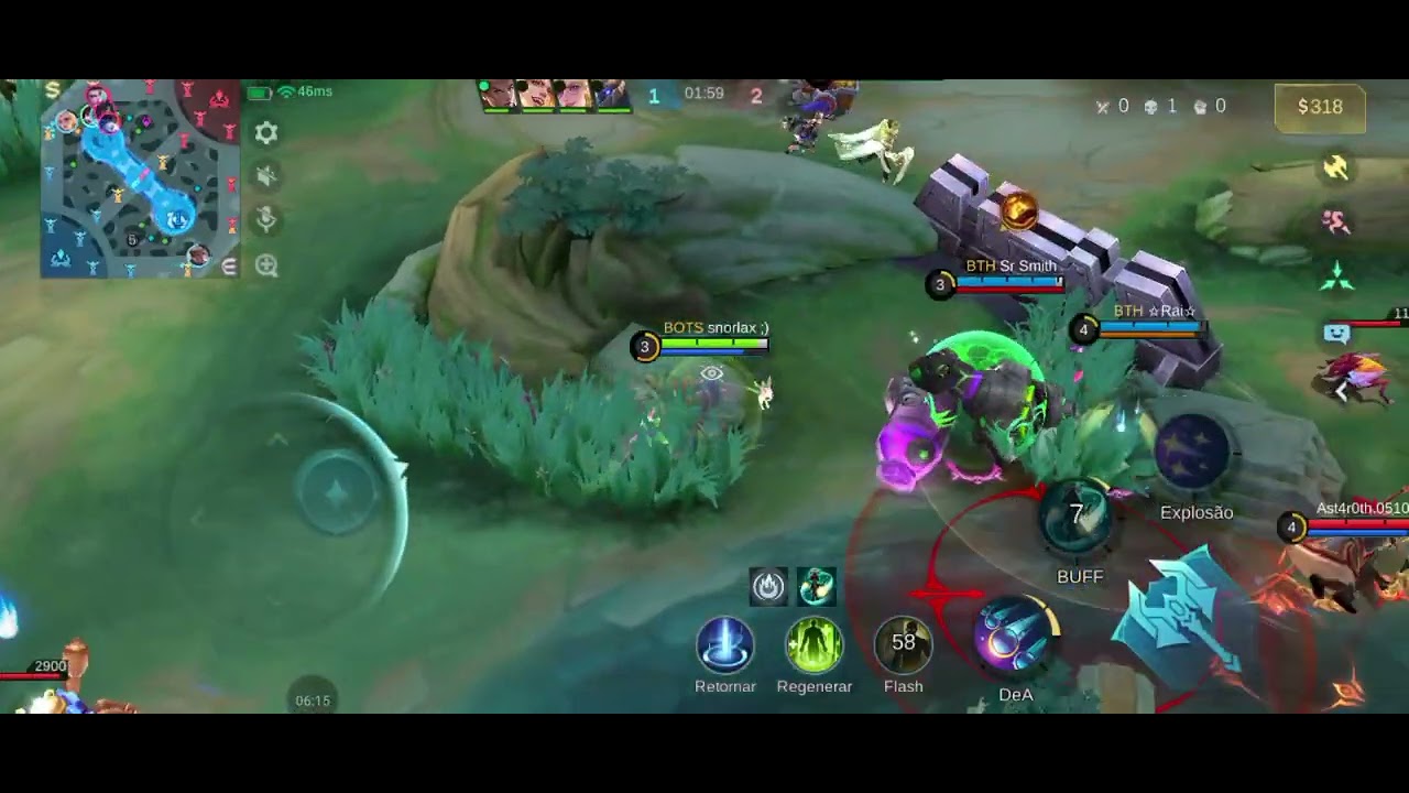 Gameplay de chang'e ~ MLBB