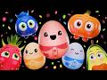 O Ovo Caiu! 💥 Humpty Dumpty e Surpresas Sensoriais para Bebês | Frutinhas Divertidas #frutasfunky
