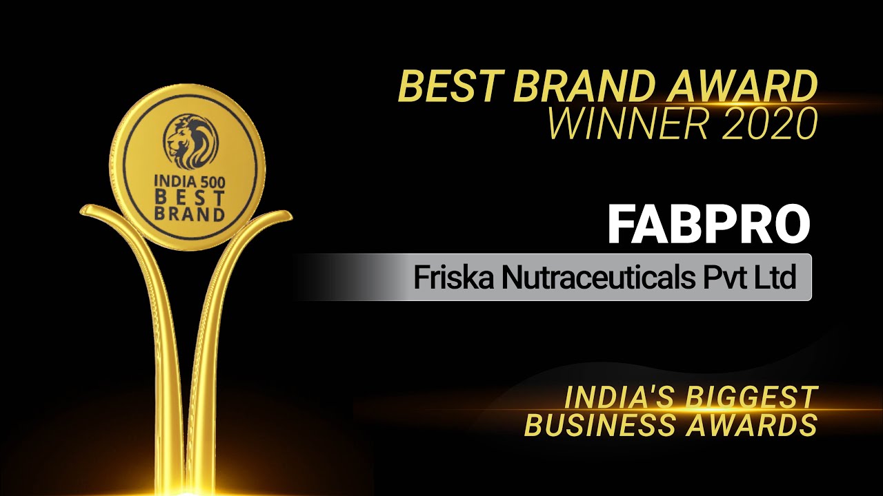 Fabpro - Winner of India 500 Best Brand Awards 2020